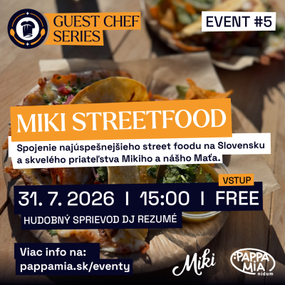 Guest chef: Miki Streetfood / Tacos - 31.7.2026