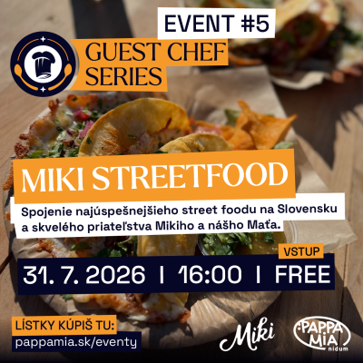 Guest chef: Miki Streetfood / Tacos - 31.7.2026