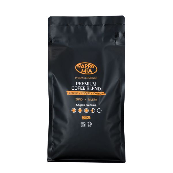 Premium Cofee Blend Pappa Mia zrno 500g