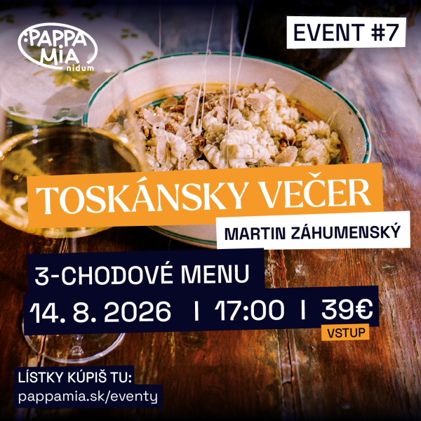 Toskánsky večer: Martin Záhumenský
