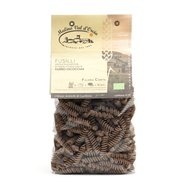 Špaldová celozrnná cestovina Fusilli BIO 500g